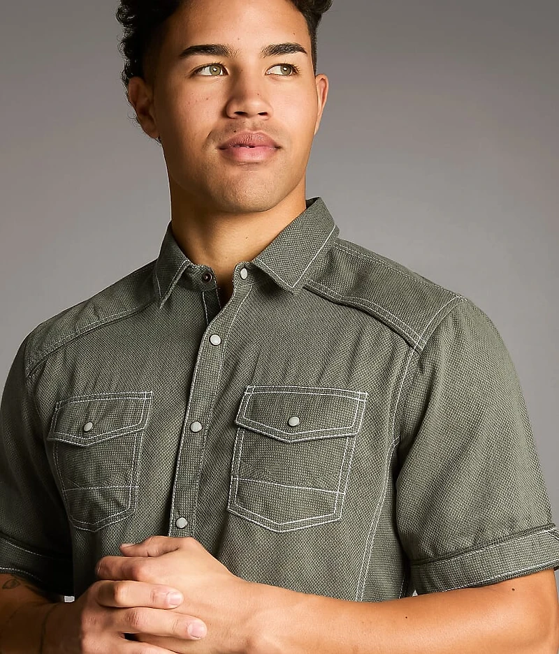 Embroidered Athletic Shirt