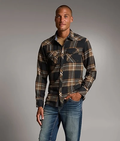 Brushed Plaid Standard Shirt