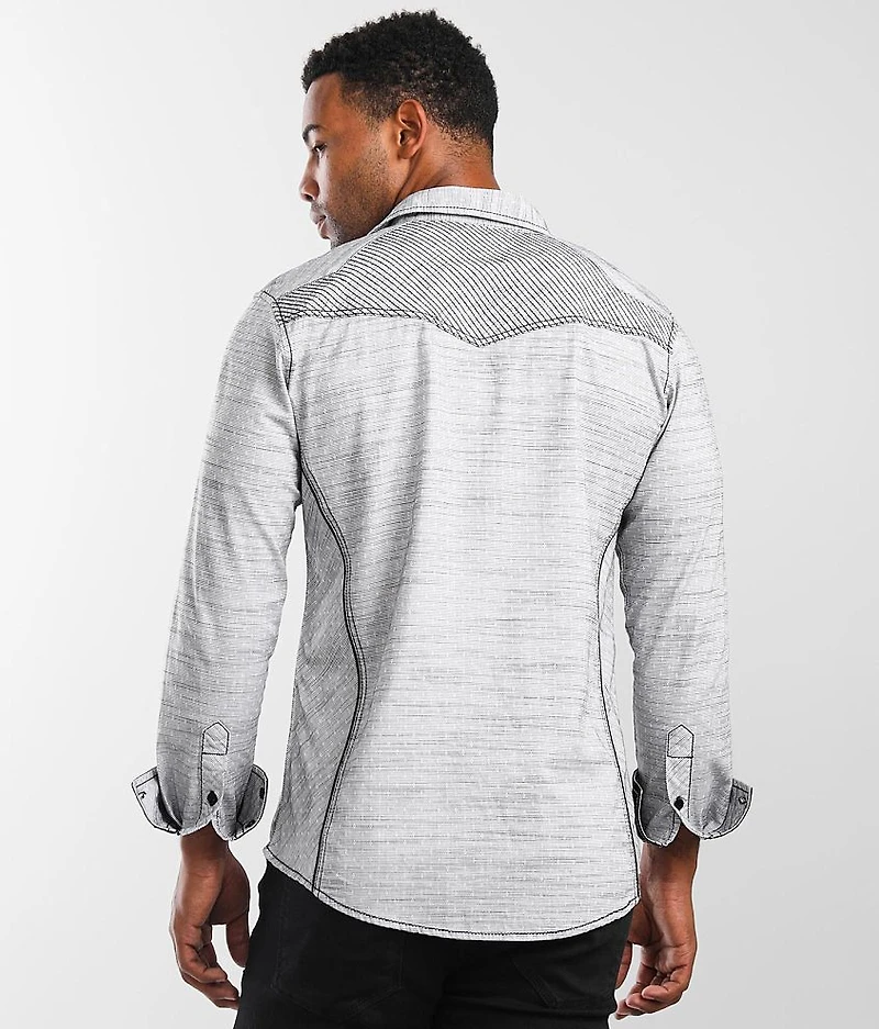 Printed Athletic Stretch Shirt