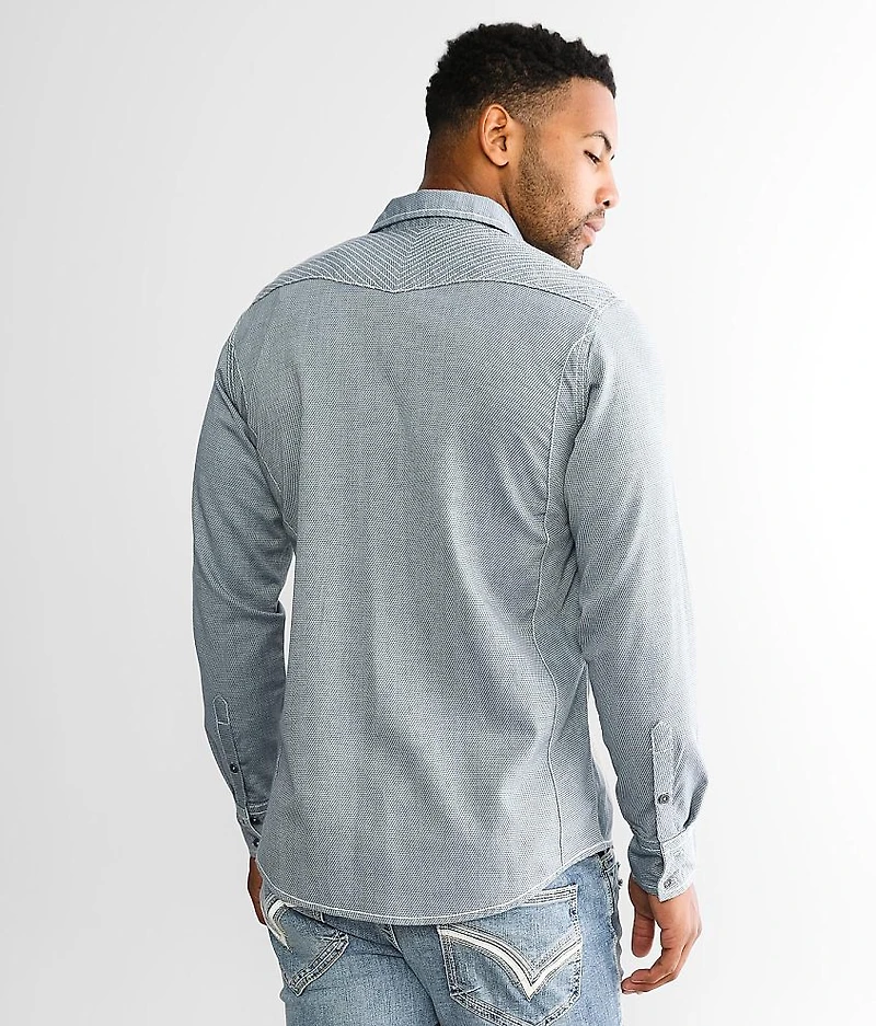 Textured Standard Stretch Shirt