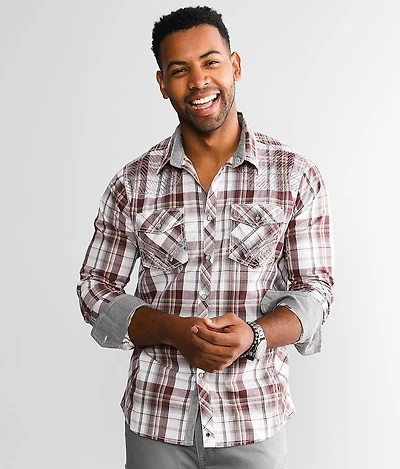 Plaid Athletic Stretch Shirt