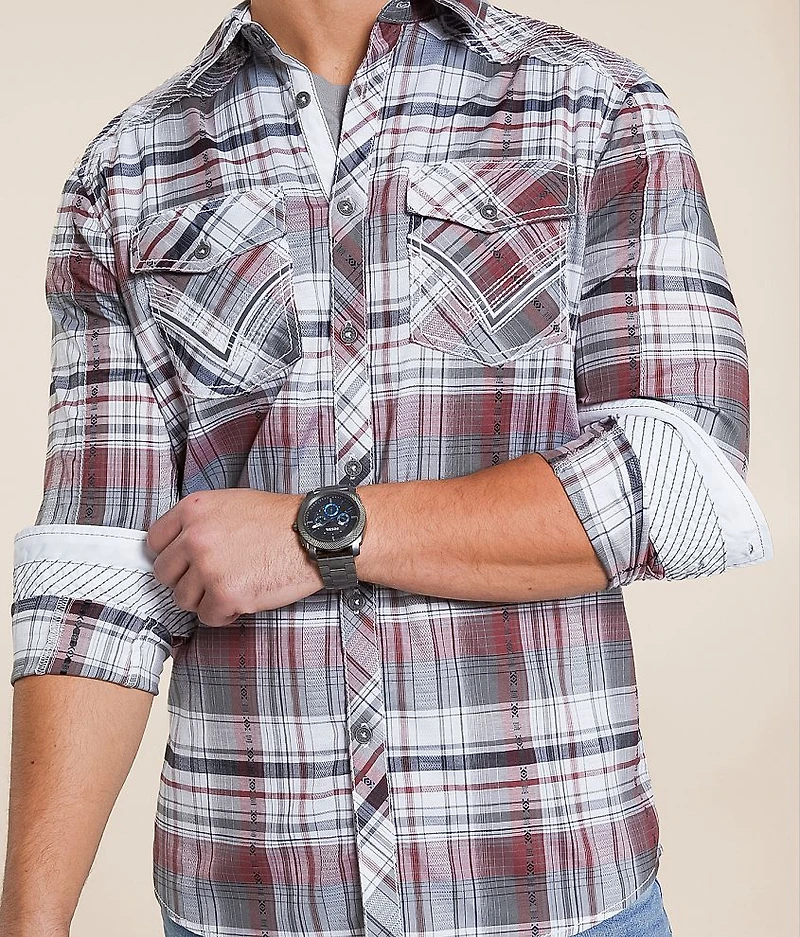 Plaid Standard Stretch Shirt