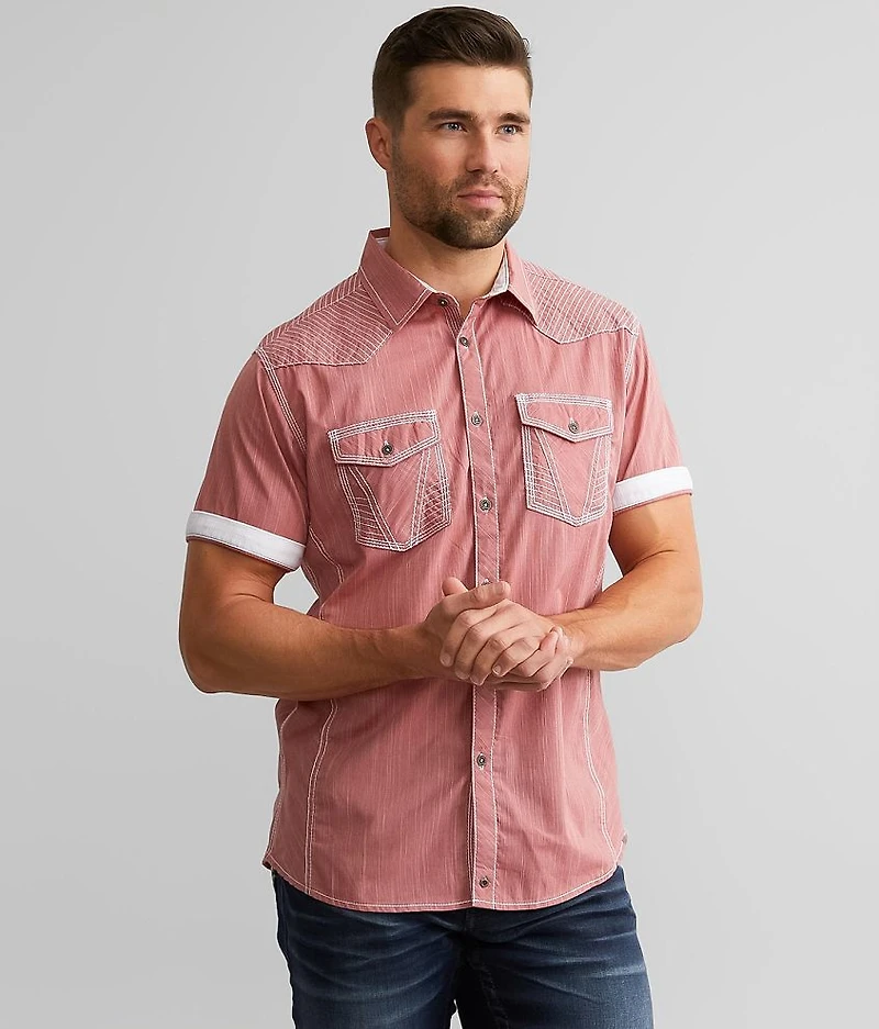 Striped Standard Stretch Shirt