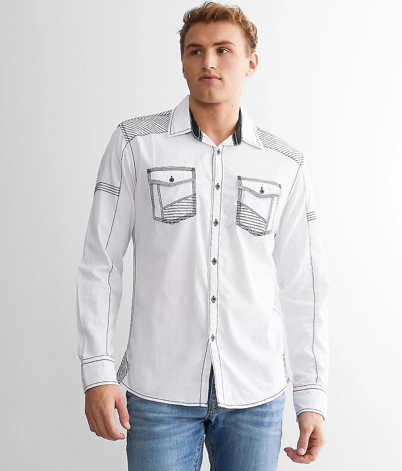 Embroidered Athletic Shirt