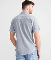 Embroidered Standard Stretch Shirt