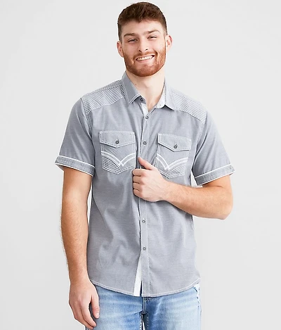 Embroidered Standard Stretch Shirt