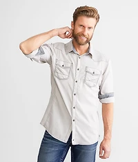 Textured Athletic Stretch Shirt