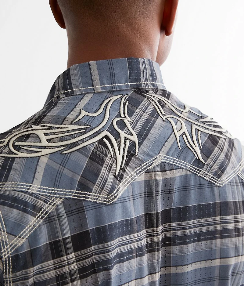 Plaid Standard Stretch Shirt