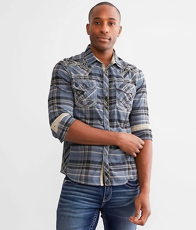 Plaid Standard Stretch Shirt