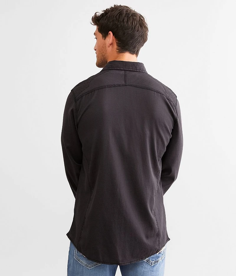 Solid Athletic Stretch Shirt