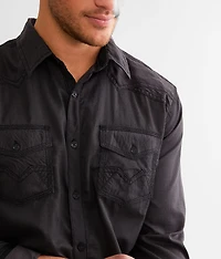 Solid Athletic Stretch Shirt