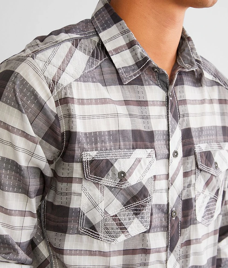 Plaid Standard Stretch Shirt