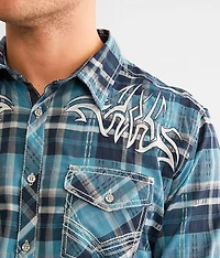 Plaid Athletic Stretch Shirt