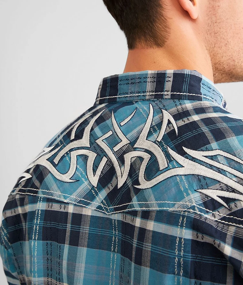 Plaid Athletic Stretch Shirt