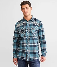Plaid Athletic Stretch Shirt