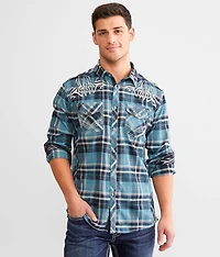 Plaid Athletic Stretch Shirt