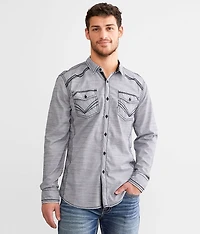 Marled Athletic Stretch Shirt