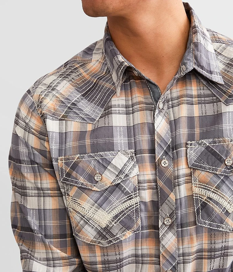 Plaid Standard Stretch Shirt