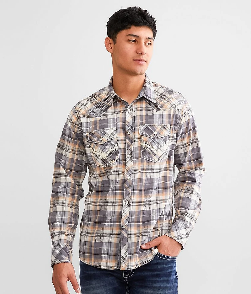 Plaid Standard Stretch Shirt