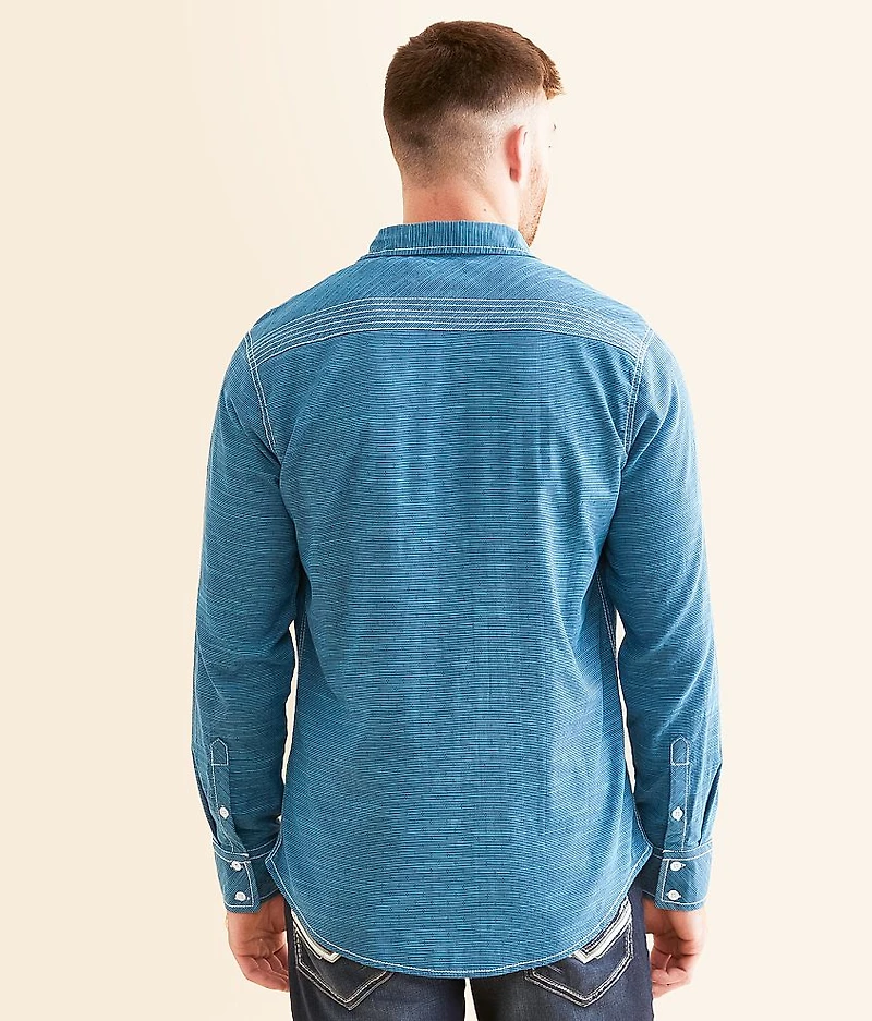 Embroidered Standard Stretch Shirt