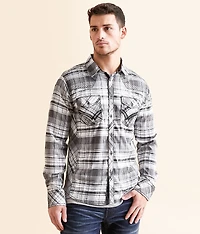 Plaid Tailored Stretch Shirt