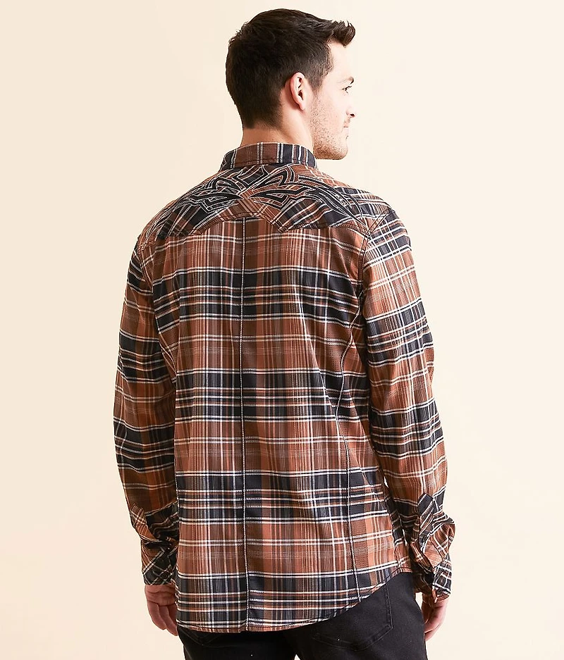 Plaid Athletic Stretch Shirt