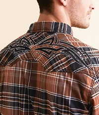 Plaid Athletic Stretch Shirt