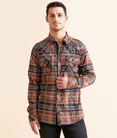 Plaid Athletic Stretch Shirt