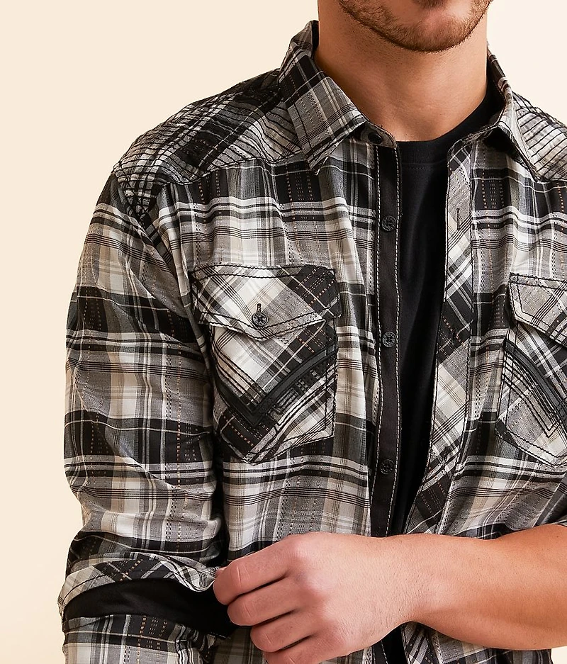 Plaid Athletic Stretch Shirt