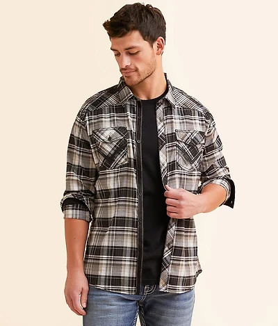 Plaid Athletic Stretch Shirt