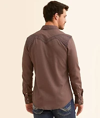 Embroidery Tailored Shirt