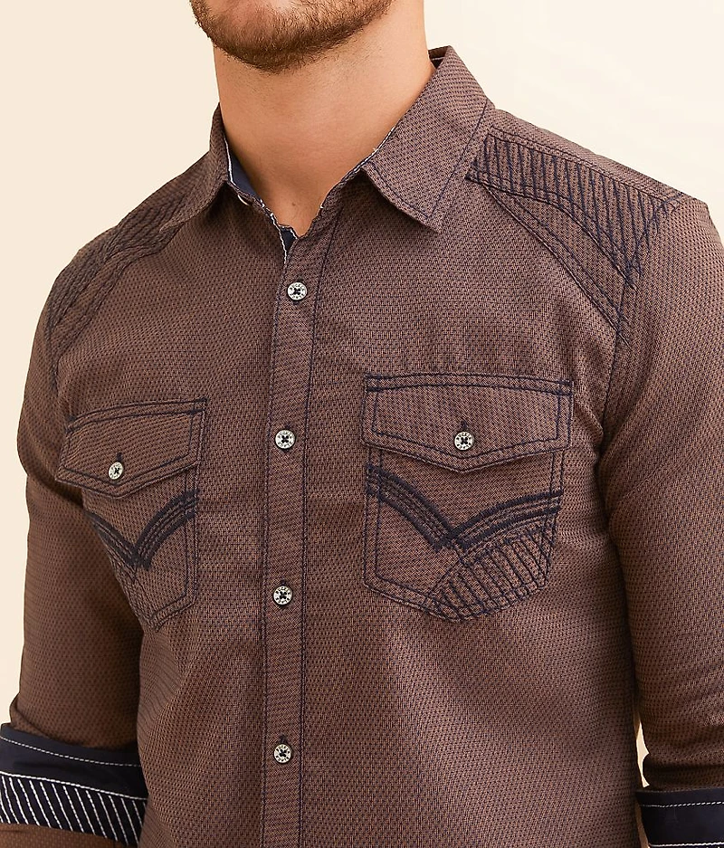 Embroidery Tailored Shirt