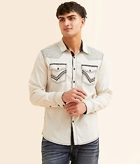 Striped Athletic Stretch Shirt