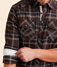 Plaid Athletic Stretch Shirt