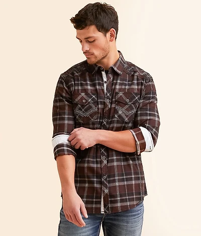 Plaid Athletic Stretch Shirt