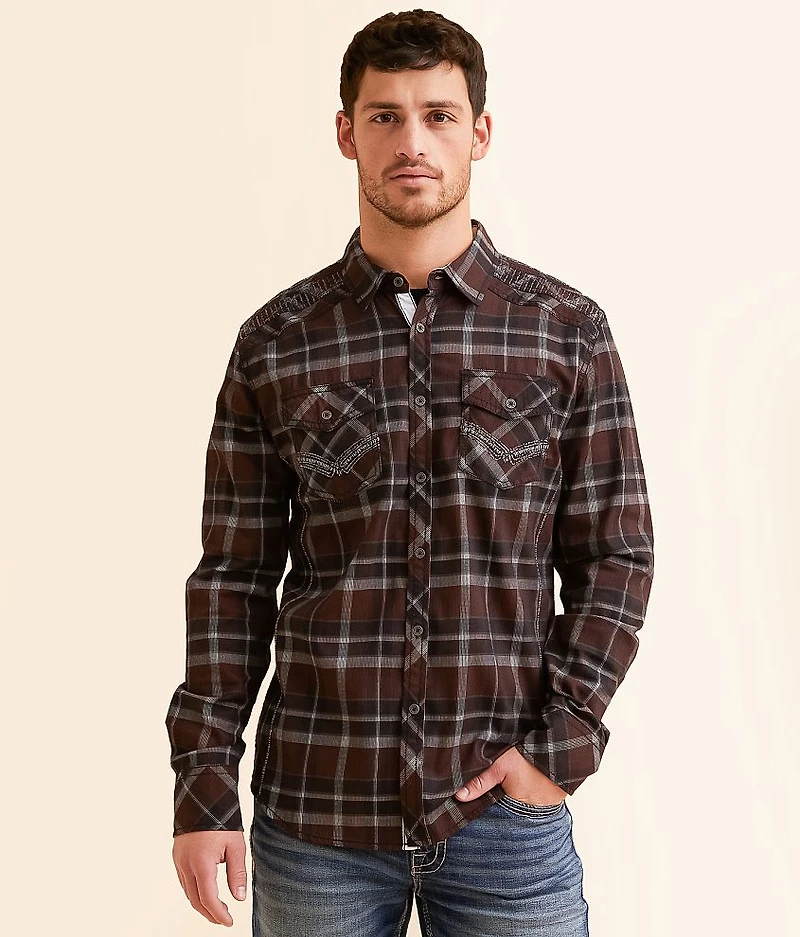 Plaid Athletic Stretch Shirt