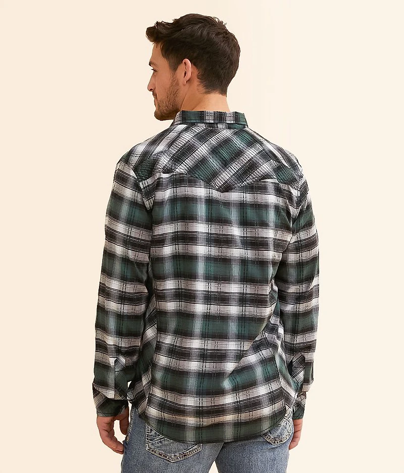 Plaid Athletic Stretch Shirt