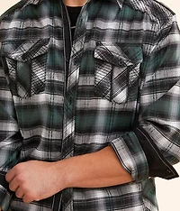 Plaid Athletic Stretch Shirt