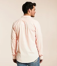 Embroidered Athletic Stretch Shirt