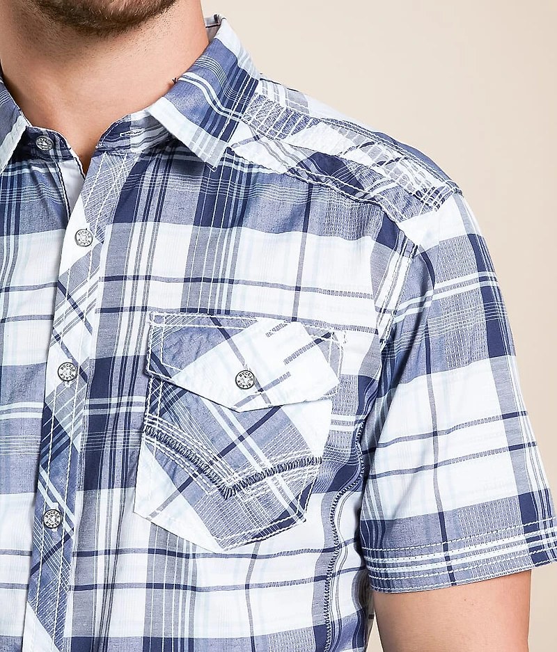 Plaid Athletic Stretch Shirt