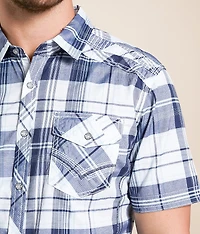Plaid Athletic Stretch Shirt