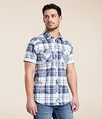 Plaid Athletic Stretch Shirt