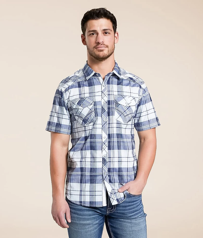 Plaid Athletic Stretch Shirt