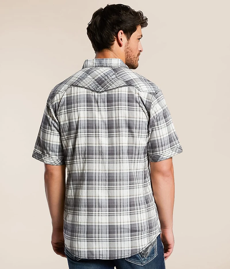 Plaid Athletic Stretch Shirt