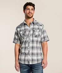 Plaid Athletic Stretch Shirt