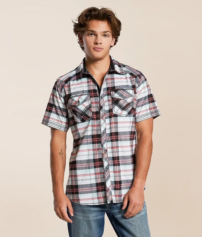 Plaid Standard Stretch Shirt
