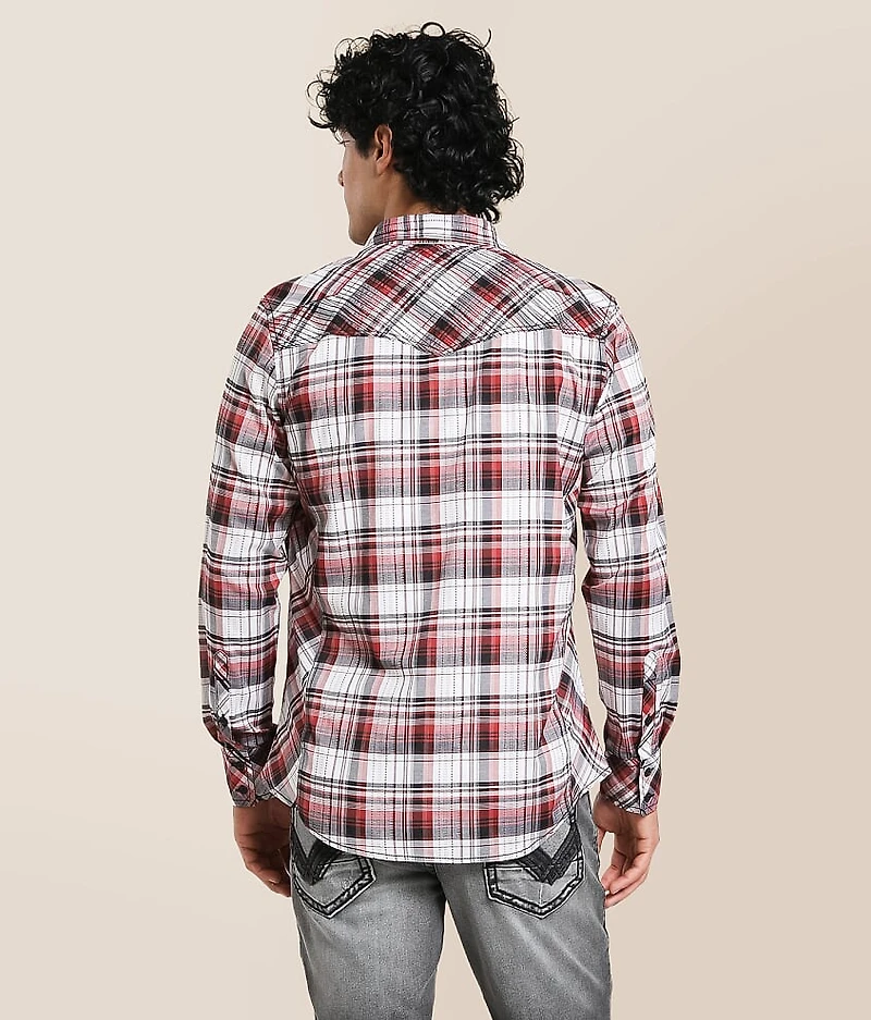 Plaid Standard Stretch Shirt