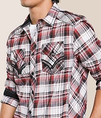 Plaid Standard Stretch Shirt