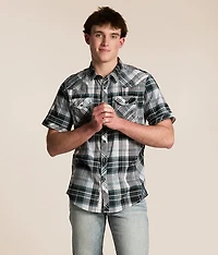 Plaid Athletic Stretch Shirt