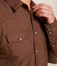 Tonal Southwestern Athletic Shirt